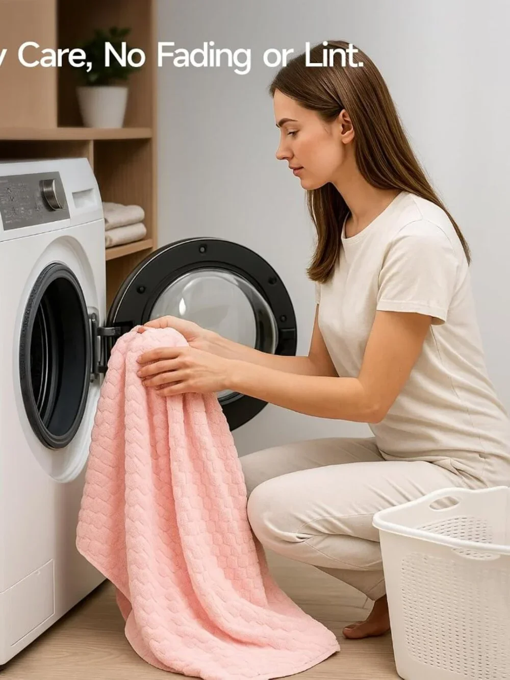 New REDKISS 2 Large Pink All-Purpose Super-Absorbent  Towels  27